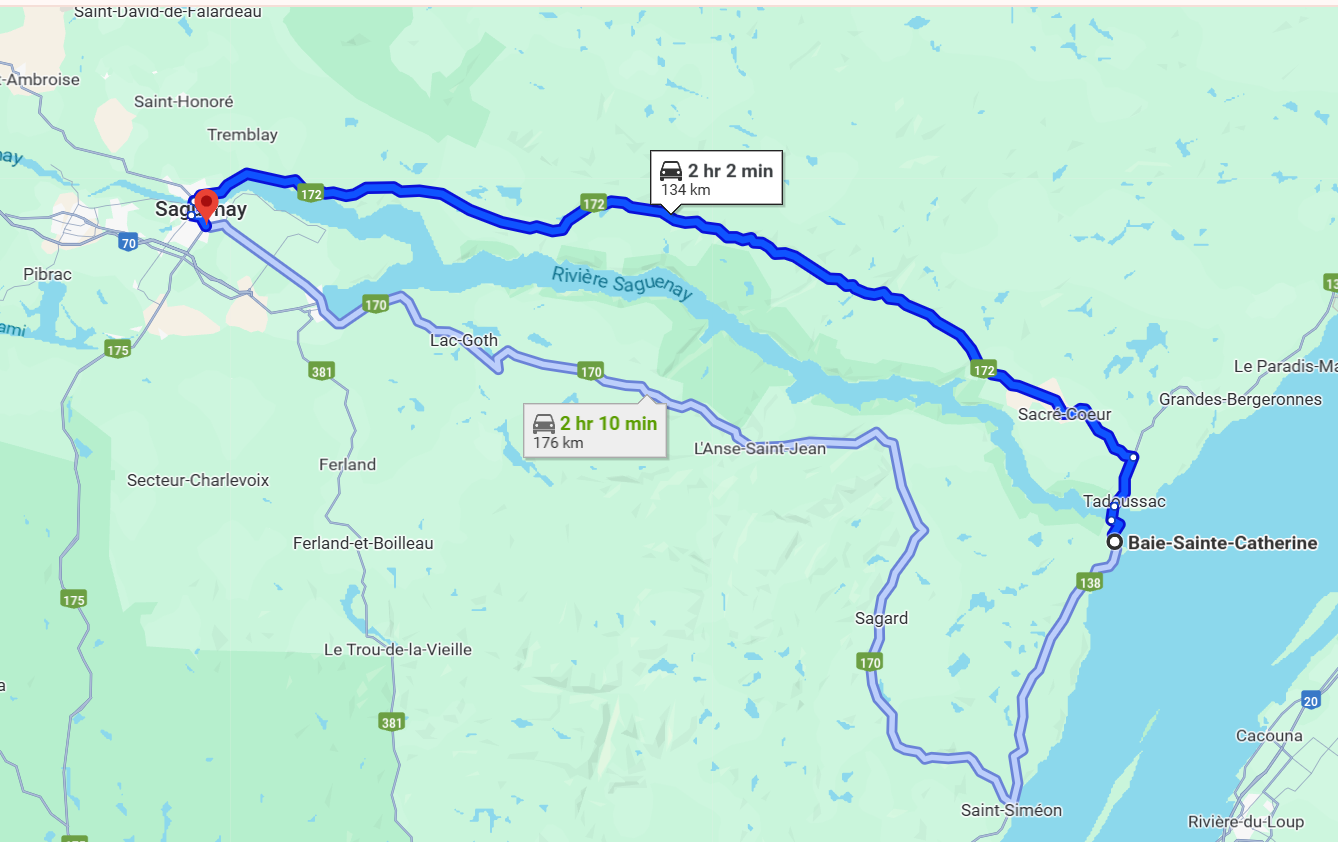 Around the Saguenay Fjord